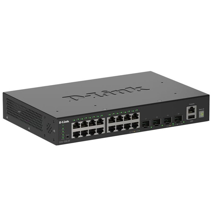 D-Link DGS-1530-20/E Switch Inteligente Gestionado de 20 Puertos con 4x 10G SFP+. advantage D-Link DGS-1530-20/E Switch Inteligente Gestionado de 20 Puertos con 4x 10G SFP+. advantage